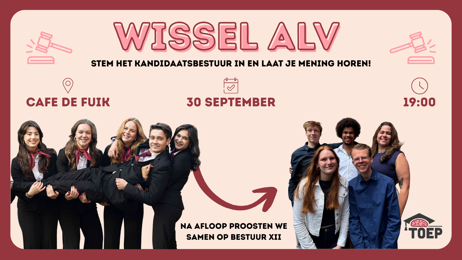 Wissel algemene ledenvergadering
