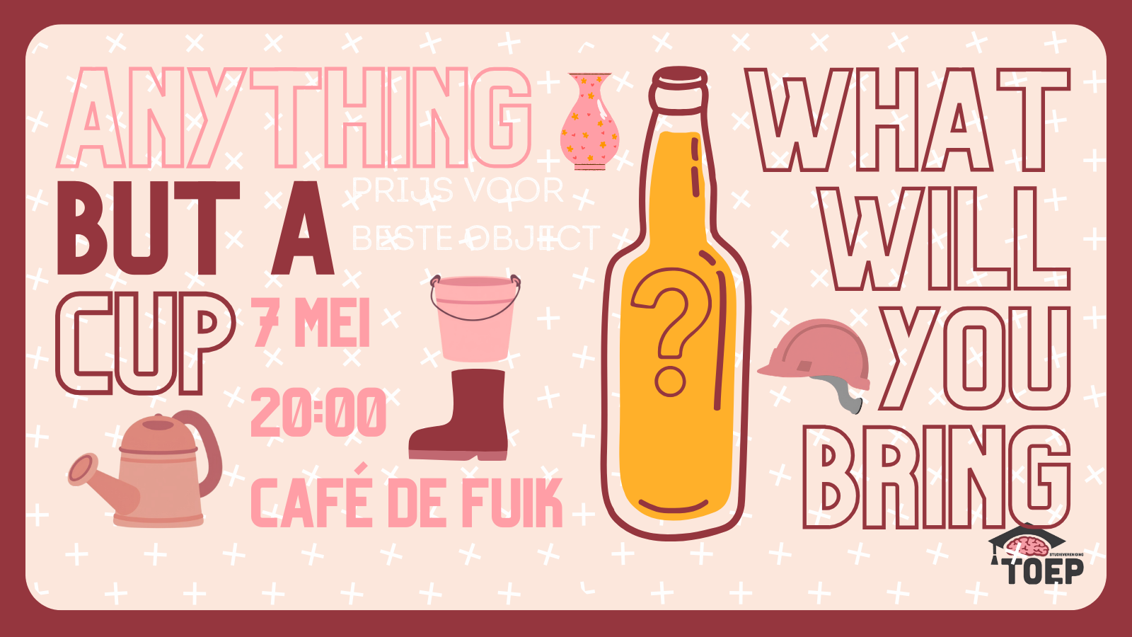 Anything but a cup borrel