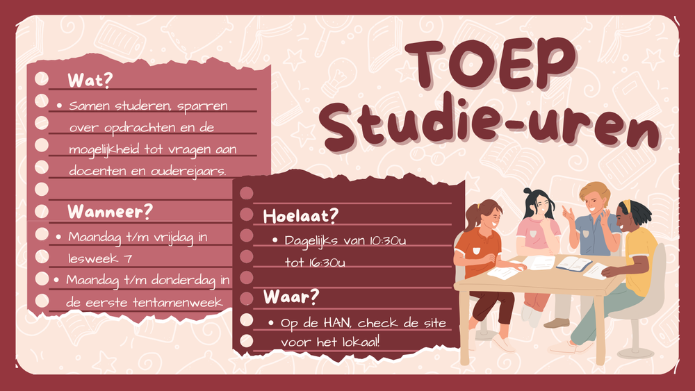 TOEP studie-uren